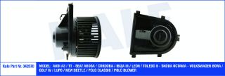 KALORİFER MOTORU GOLF IV BORA POLO A3 CORDOBA İBİZA III resmi