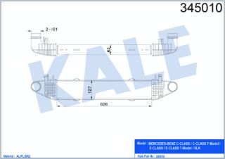 TURBOSARJ RADYATÖRÜ W204 09>14 S204 09>14 C204 11> W212 09>15 C207 09>16 R172 11> resmi