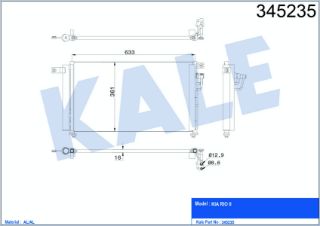 RADYATÖR KLİMA RİO 06-11 BENZİNLİ resmi