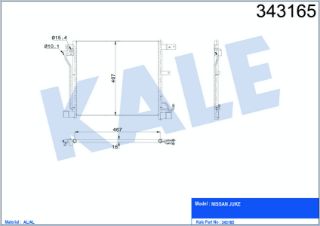 RADYATÖR KLİMA JUKE 10= 1.6 DIG-T resmi
