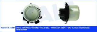 KALORİFER MOTORU VOLKSWAGEN CADDY GOLF III POLO 91<99 SEAT AROSA CORDOBA IBIZA II INCA 93<02 1.4 1.6 1.8 1.9D-TDI (170W 12V) resmi