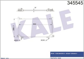 RADYATÖR KLİMA TERRANO  96= 2.4   93= 2.7 resmi