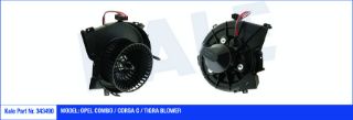 KALORİFER MOTORU OPEL COMBO 1.4 1.6 1.3/1.7CDTI 16V 05=> CORSA C 1.4 1.8 1.7CDTI 03<09 TIGRA 1.4 1.8 1.3CDTI 04<10 (NAC) (12V) resmi