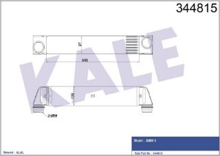 TURBO RADYATÖRÜ M47N2-N47-M5N2 E60-61 03-10 resmi