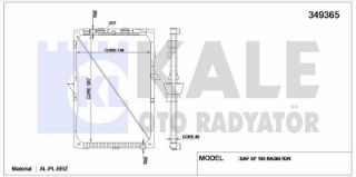 SU RADYATORU XF105 FA/FAD/FAK/FAN/FAR/FAS/FAT/FT/FTG/FTM/FTP/FTS/FTT 05=> (MT) (CERCEVELI) resmi