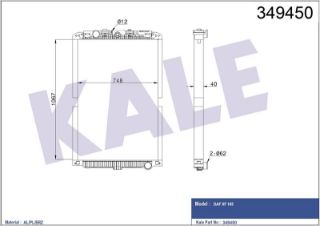 SU RADYATORU XF105 FA/FAD/FAK/FAN/FAR/FAS/FAT/FT/FTG/FTM/FTP/FTS/FTT 05=> (MT) (CERCEVESIZ) resmi