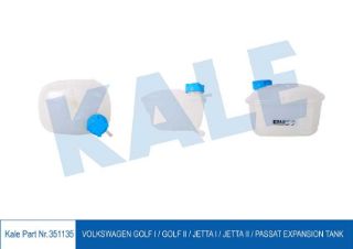 RADYATÖR EK SU DEPOSU GOLF I GOLF II JETTA I JETTA II PASSAT resmi