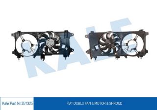 FAN MOTORU DAVLUMBAZLI FIAT DOBLO 1.3 MULTİJET 03->1.9JTD 01-> EURO III TEK MOTORLU KLIMASIZ resmi