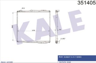 SU RADYATORU SCANIA P,G,R,T SERISI P230-620 ; G230-490 ; R340-730 04=> (MT) (CERCEVELI) resmi