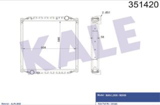 SU RADYATORU L2000 ; M2000 94=> (MT) (CERCEVELI) resmi