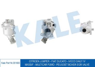 EGR VALVE JUMPER-FIAT DUCATO-IVECO DAILY IV-MASSIF-MULTICAR FUMO-PEUGOET BOXER resmi