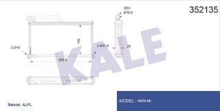 RADYATÖR KALORİFER A6 04-11 BRAZING resmi
