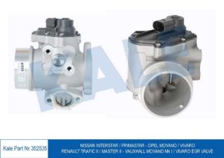 EGR VALVE INTERSTAR-PRIMASTAR-MOVANO-VİVARO-TRAFİC II-MASTER II-VAUXHALL MOVANO MK I-VİVARO resmi