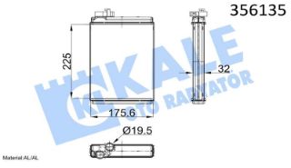 RADYATÖR KALÖRİFER A4  A5  Q5 08= resmi