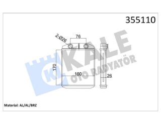 RADYATÖR KALORİFER CLİO IV  CAPTUR 12= resmi