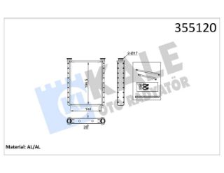 RADYATÖR KALORİFER YARİS 05= BRAZING resmi