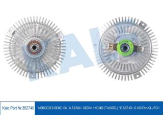FAN TERMİK MERCEDES190-C-SEDAN-KOMBİ T-MODEL -E-O 405 resmi