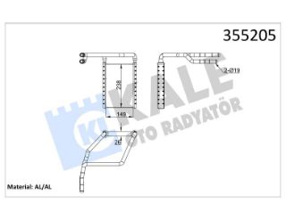 RADYATÖR KALORİFER CUSTOM 12= BRAZING resmi