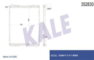 SU RADYATORU SCANIA P,G,R,T SERISI P420 ; G230-49004=> (MT) (CERCEVELI) resmi