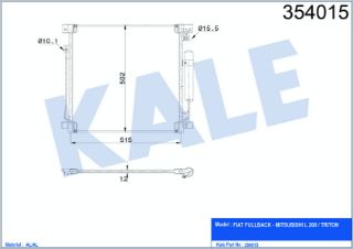 RADYATÖR KLİMA L 200 15= 4X4 2.4DID resmi