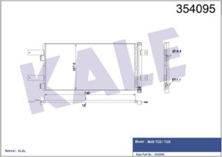 KONDENSER TGS-TGX 07 KURUTUCU İLE AL/AL728X367.5X16 resmi