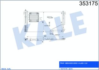 KÖNDENSER AL/AL C-CLASS-CLK resmi
