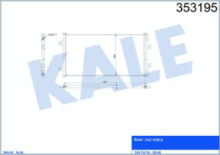 KÖNDENSER FIAT PUNTO resmi