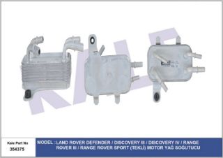 YAĞ SOĞUTUCU SOĞUTUCU DEFENDER-DISCOVERY III-DISCOVERY IV-RANGE ROVER III-RANGE ROVER SPORT resmi