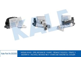 YAĞ SOĞUTUCUSU KOMPLE KÜTÜKSÜZ MASTER MOVANO III 2.3 DCİ CDTI 10 TRAFİC VİVARO II 2.0 DCİ CDTI resmi