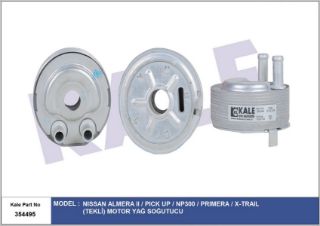 YAĞ SOĞUTUCU SOĞUTUCU NİSSAN ALMERA II-PİCK UP-NP300-PRIMERA-X-TRAİL resmi