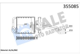 RADYATÖR KALORİFER ELANTRA 11-16 resmi