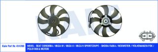 FAN-MOTOR (VW: PASSAT 05-07  )  2.0TDI 200W 296mm resmi