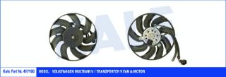 FAN MOTORU VW MULTIVAN V / TRANSPORTER V MONTAJ YERI: SAĞ 350W 295MM FAN-MOTOR resmi