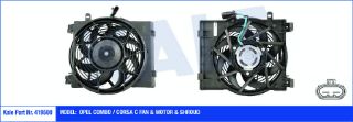 KLİMA FAN MOTORU Z12XE-Z14XE CORSA C 02-04 resmi
