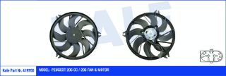 FAN-MOTOR (PEUGEOT:  206 CC / 206 206 1.1-1.4-1.4-1.6-2.0 16V-1.6HDI-2.0HDI 98=>/ MOT: (160W 380mm) resmi