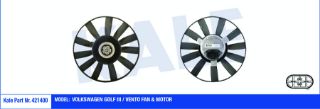 FAN MOTORU VW GOLF III / VENTO 250/200/120W 303MM FAN-MOTOR resmi