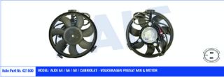 FAN-MOTOR (AUDI: A4 / A6 / A8 / CABRIOLET - VOLKSWAGEN PASSAT) resmi