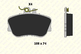 FREN BALATASI ÖN C-CLASS W202 94>00 S202 96>01 resmi