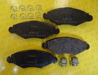 ÖN  FREN BALATASI P206 1,4HDI 1,1 / 1,4 / 1,6 / 1,9 98> P206+ (T3E)1,4 / 1,6 06>KANGOO 1,9D (CELIK SEGMANLI) resmi