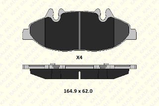 FREN BALATASI ÖN VIANO W639 03> VİTO W639 03> resmi