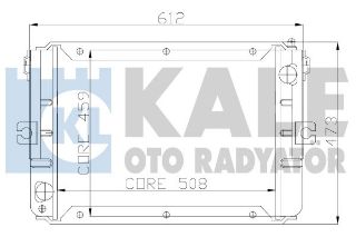 RADYATÖR IVECO 85.12 3 SIRA PA resmi