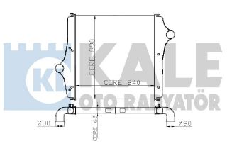 İNTERCOOLER FORTUNA-NEOPLAN-TEMSA DIAMOND AL/AL840X890X62 resmi