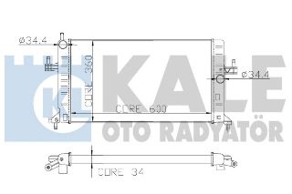 RADYATOR CORSA C-COMBO C-ASTRA F-ASTRA G 1.6-1.8-2.0-2.2 AC AT AL/BRZ resmi