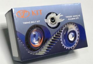 TRİGER VE RULMAN KİTİ ELANTRA 1,6 16V G4CR DOHC 90 95 (DAYCO KAYIŞ ALT RULMAN) resmi