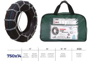 PATİNAJ ZİNCİRİ MİNİBÜS VE KAMYONET SERME 600X16 ZİNCİR EBATLARI İÇİN RESİME BAKINIZ resmi