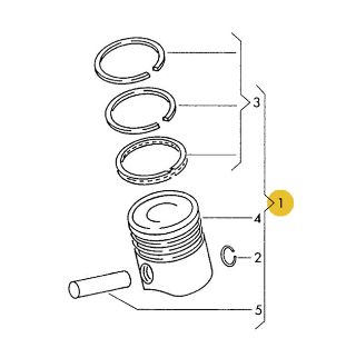 PISTON+SEGMAN (80,01mm 0,50) POLO CORDOBA AROSA IBIZA II INCA VENTO 1,4 APQ AEX AKV ANX 91>99 resmi