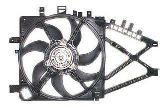 RADYATOR FAN MOTORU KOMPLE CORSA C BENZİNLİ resmi