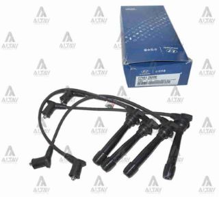 BUJİ KABLOSU TAKIM ACCENT 00-06  ERA 06=  ELANTRA  99= MATRİX  GETZ 1.4  CERATO  RİO resmi