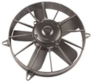 12V 11 KOMPLE YASSI GENIS EMICI AKSIYEL FAN MOTORU KALIN CERCEVE 5 KANAT 280MM 5702311120001 resmi