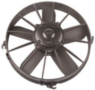 12V 12 KOMPLE YASSI GENİŞ ÜFLEYİCİ AKSİYEL FAN MOTORU 5 KANAT resmi